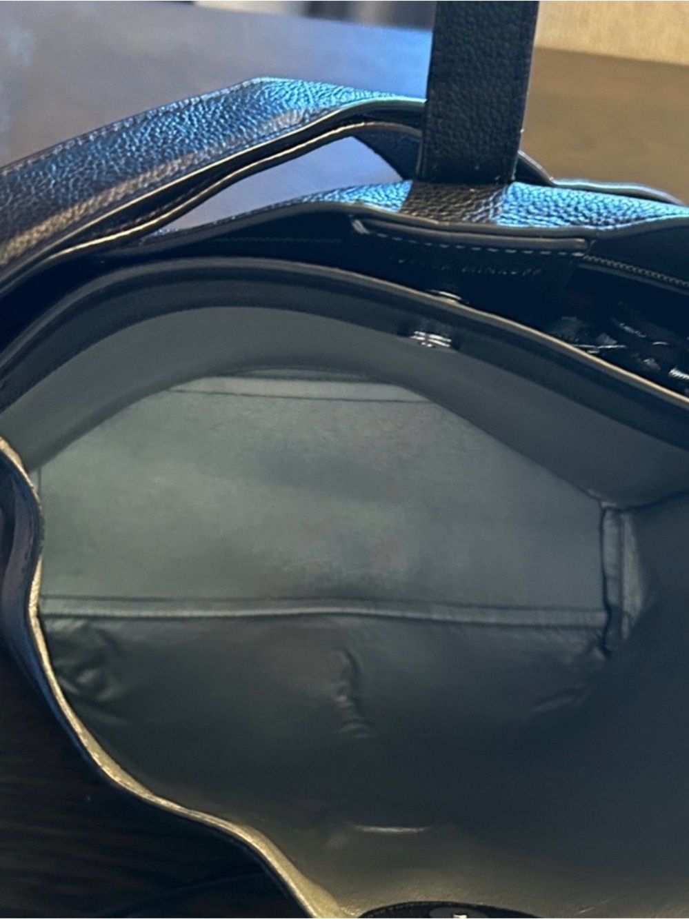 Rebecca Minkoff Black Leather Megan Shoulder Bag - Picture 7 of 11